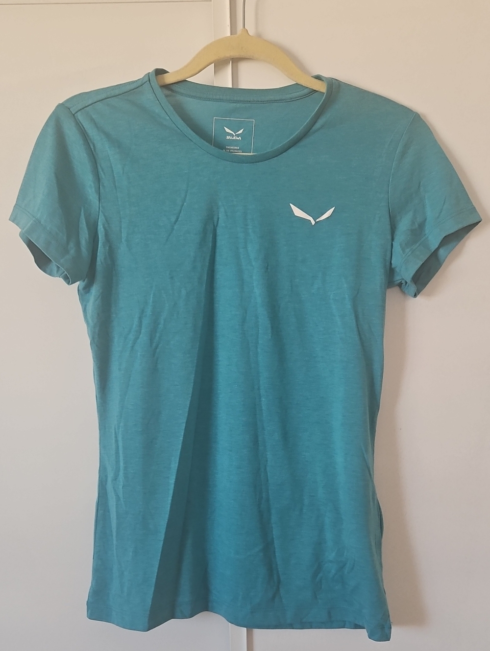 Salewa Women’s Teal Short Sleeve Crew Tee